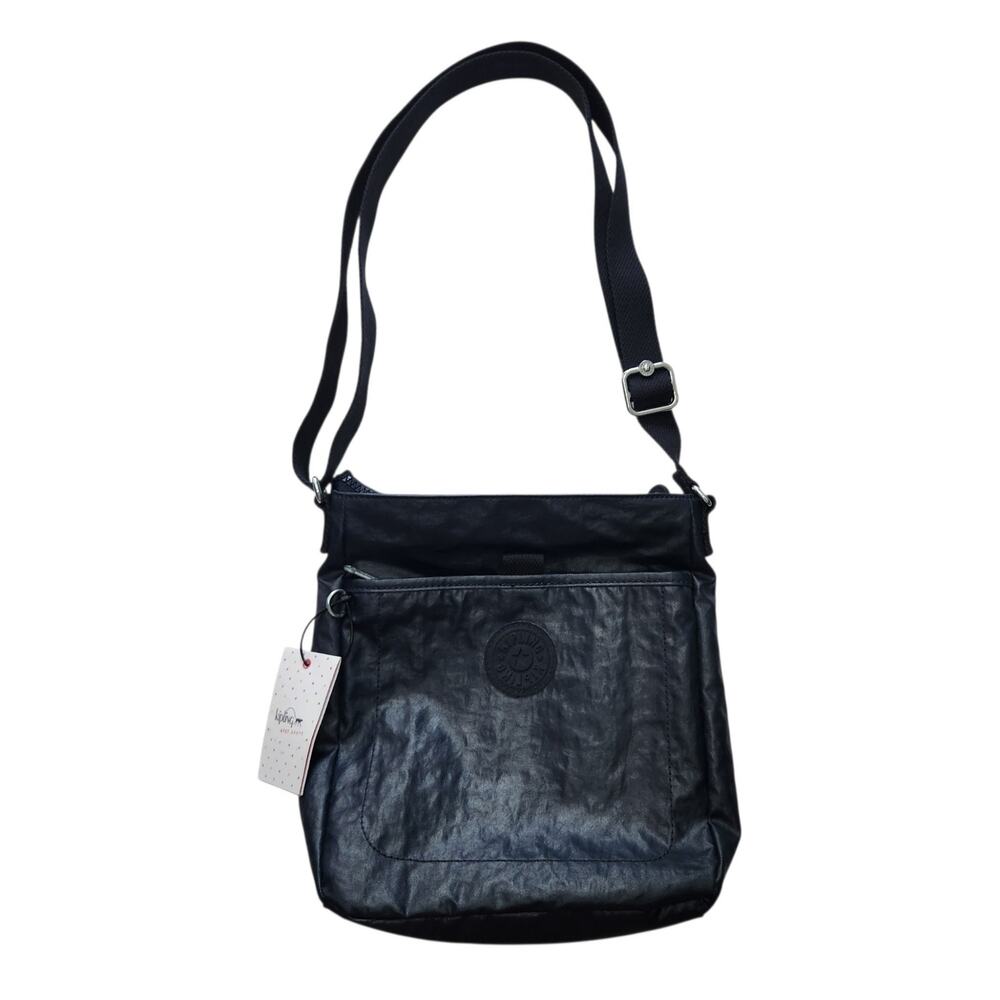 Kipling Avari shoulder bag crossbody in Lacquer True Blue NWT
